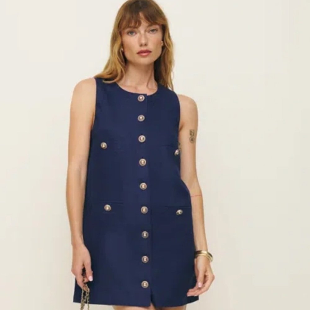 Reformation Tropez linen dress